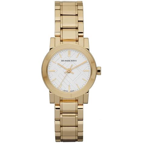 burberry gold ladies watch|burberry watch outlet.